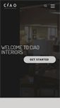 Mobile Screenshot of ciaointeriors.com